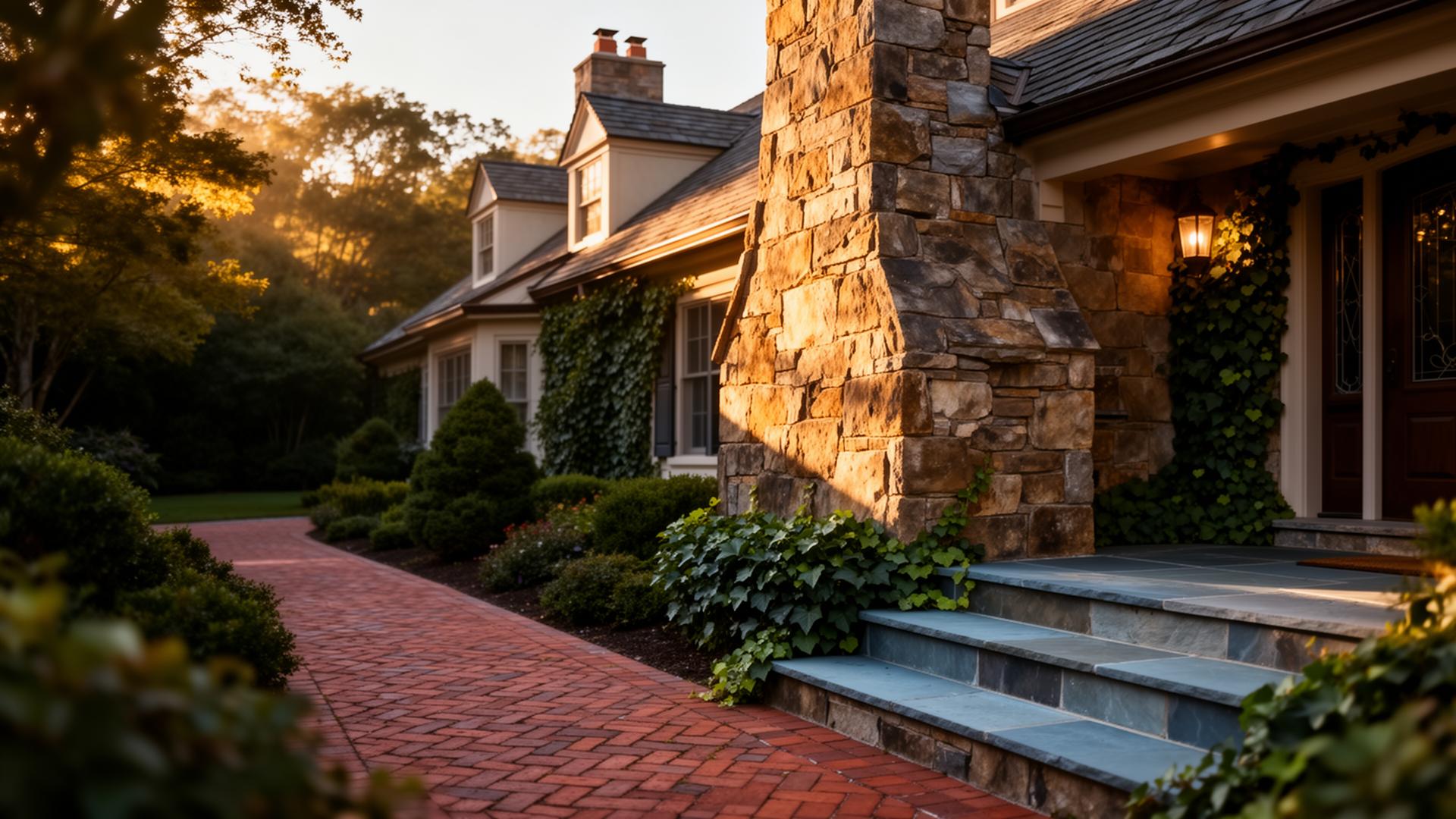 Masonry repair and construction project by iHome Designs in Bergen County NJ