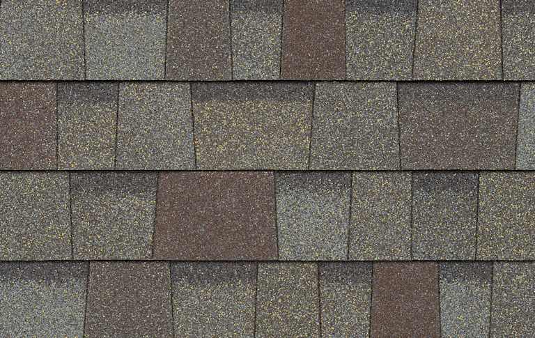 Owens Corning Duration Driftwood shingle swatch